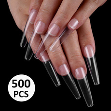 ballerinanail, acrylic nails, nail tips, manicure