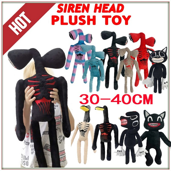 SILENT SIREN マスコット New 30-40cm Anime Siren Head Plush Doll Toys Sirenhead Cat Soft