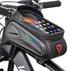 waterproofbicyclebag, Fashion, Touch Screen, bicycletoptubebag