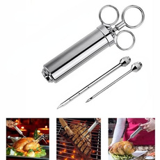 meatinjectorkit, Steel, Kitchen & Dining, meatsyringe