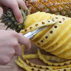 Steel, pineapplepeeler, fruitknife, Home & Living