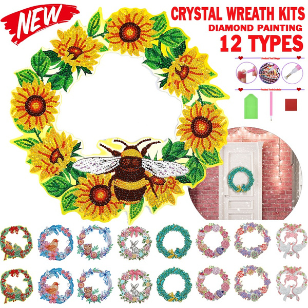 Diamond Art Kit / Crystal Canvas Art Kit / DIY Rhinestone Kit of