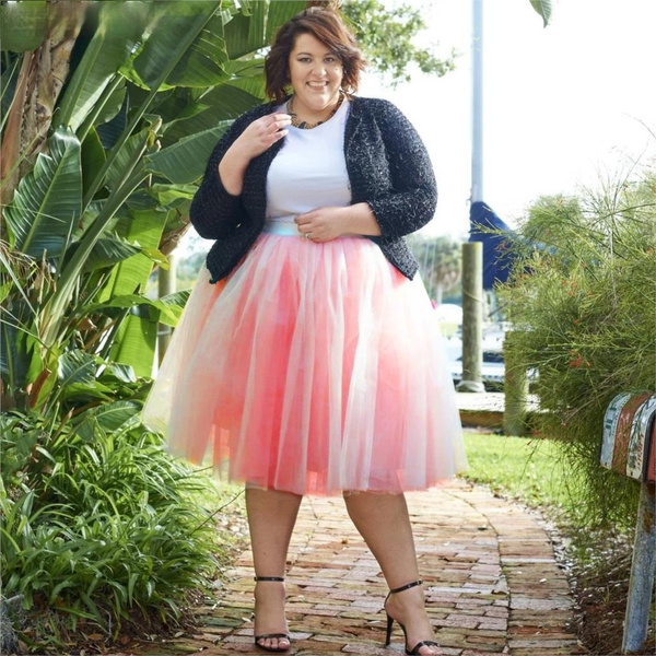 Plus size shop long tutu