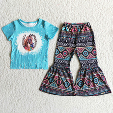Summer, horse, babyset, kids clothes