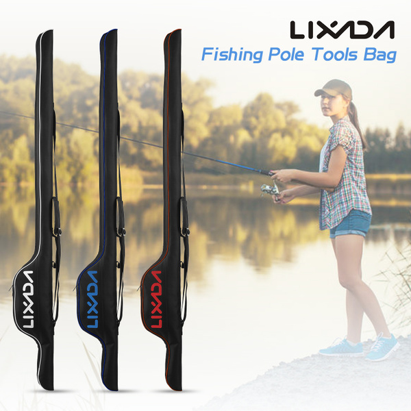 NEW Lixada Fishing Rod Case Portable Folding Fishing Rod Case