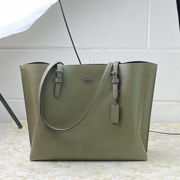 coach mollie tote kelp