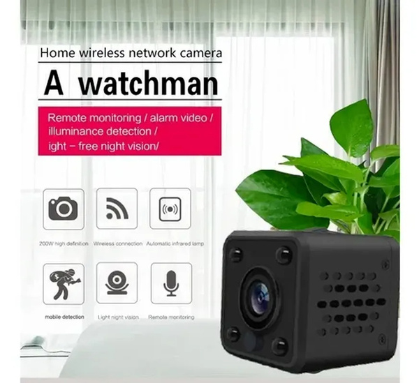 Mini 136° 1080P Night Vision Spy Camera WiFi Video Recorder IP Camera