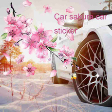 pink, Car Sticker, Love, blossom