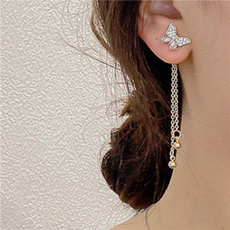 butterfly, shinybutterfly, Dangle Earring, Jewelry