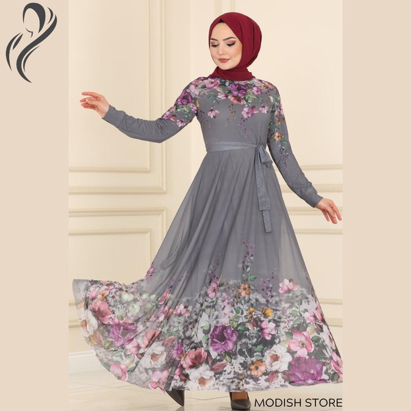 Fashion hot sale dress hijab