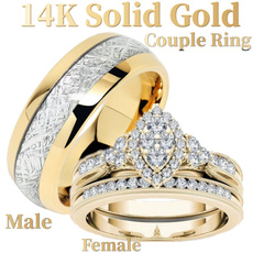 Moda masculina, wedding ring, gold, 8MM