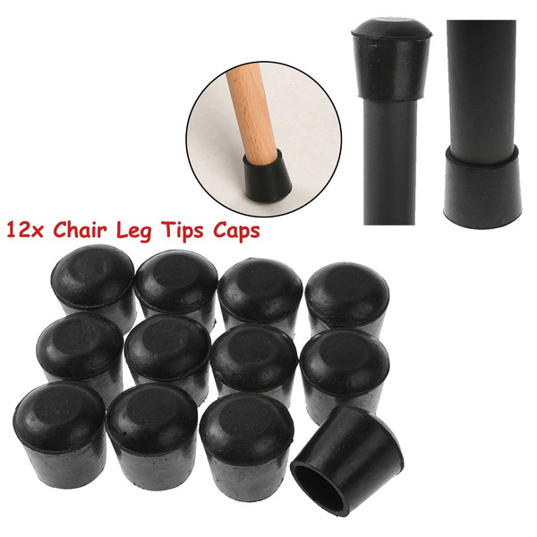 Chair Leg Floor Protectors for Round Chair Legs Rubber Chair Leg