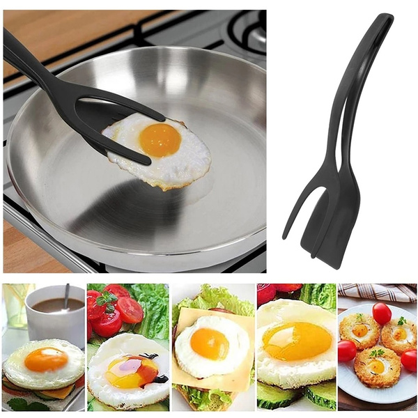 Pancake, Toast, Omelette Tongs, Omelette Flipping Spatula, Kitchen