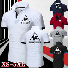 Stand Collar, Plus Size, Golf, Polo Shirts