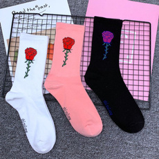 cute, Cotton Socks, Rose, Personality