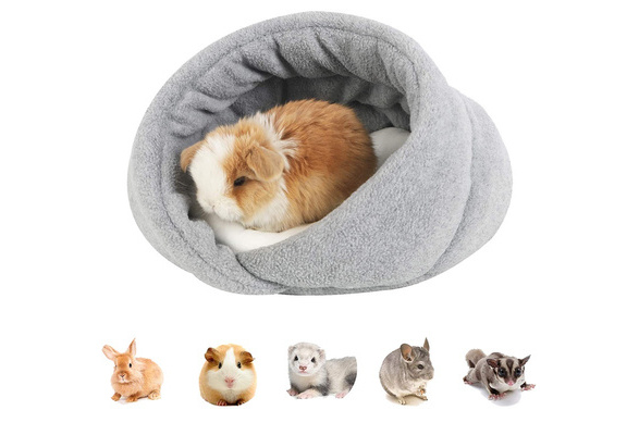 animal bed cave warm cute nest for hamster guinea pig squirrel hedgehog JDUS 