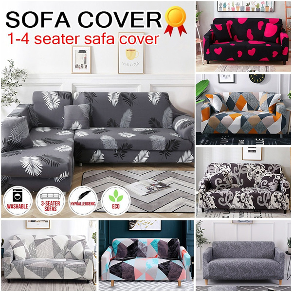 Sofa cover discount 3 seater elastic