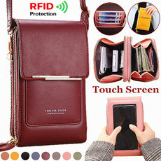 smallshoulderbag, Touch Screen, clutch purse, rfidwallet