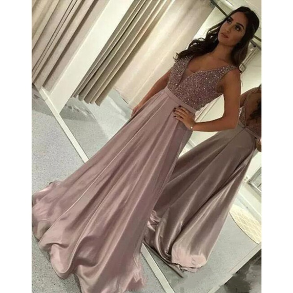 silk prom dresses 2018