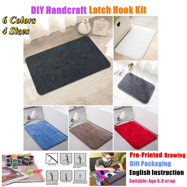EMISTEM Latch Hook Kits for Adults - DIY Latch Hook Rug Kits for
