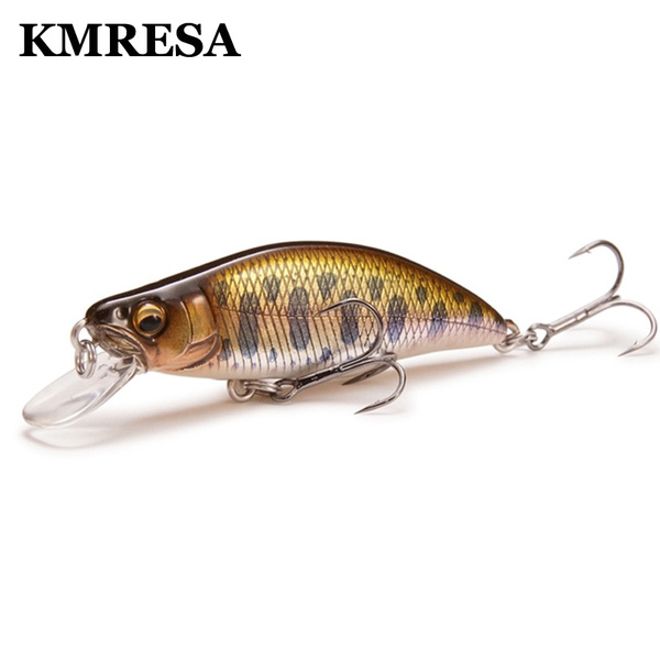 Japan Design High Quality Hard Fishing Lure MINNOW 46mm 4g Sinking Minnow  Stream Fishing Lures For Perch Pike Trout Bass
