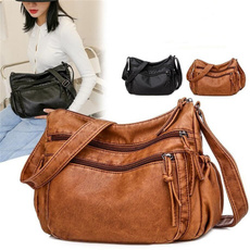 Shoulder Bags, Messenger Bags, leather, Vintage