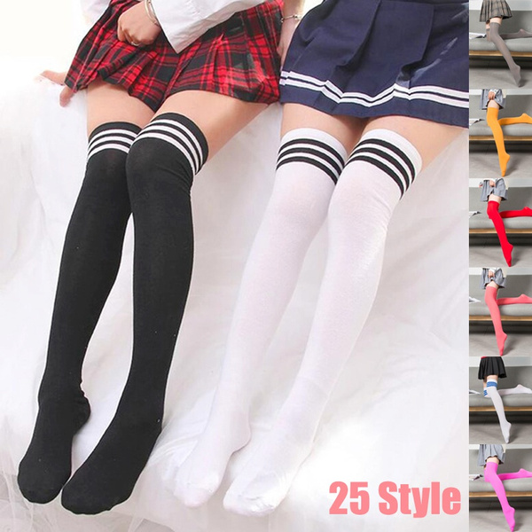 Socks Ladies Women Knee Socks Thigh 