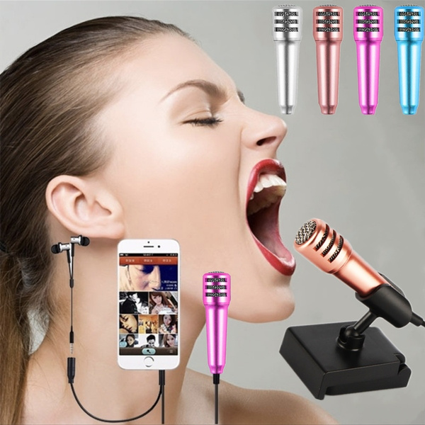 Mini Karaoke Condenser Microphone Small and powerful Portable