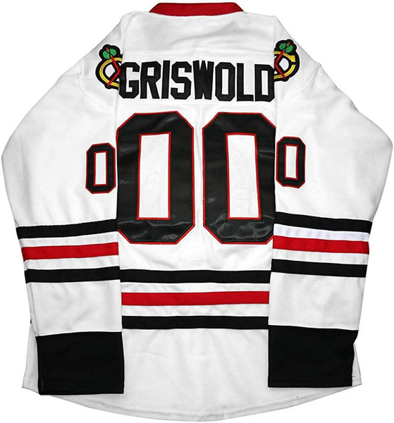 Clark Griswold Jersey,#00 X-Mas Christmas Vacation Movie Hockey