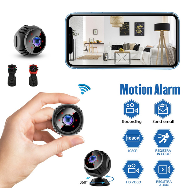 2021 Wifi 1080P HD Hidden Nanny Cam With Cell Phone App, New Wifi Mini