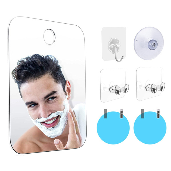 AntiFog Shower Mirror Bathroom Fogless Fog Free Shaving Mirror
