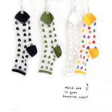 Hosiery & Socks, Heart, silk, Lace
