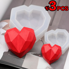 Heart, DIAMOND, Baking, siliconemoldmaking