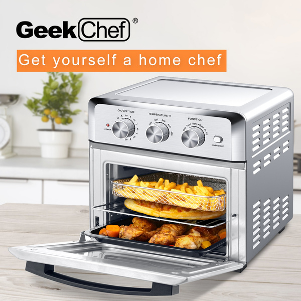 geek chef air fry oven countertop toaster oven
