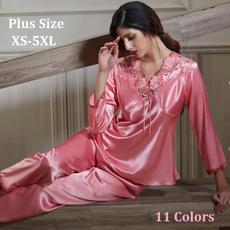 pyjamafemme, Plus Size, Lace, Satin