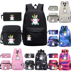 Shoulder Bags, School, Cartoon Backpack, unicornshoulderbag