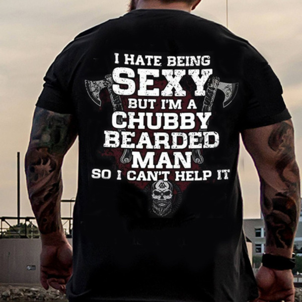 chubby bearded man