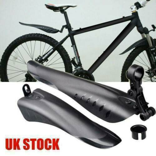 2pcs Bicycle Mud Guards Set  Mountain Bike Mudguards MTB Front Rear Fenders Wing 