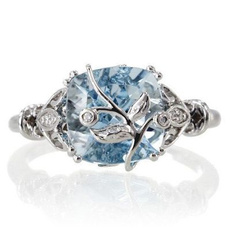 Sterling, DIAMOND, wedding ring, Sterling Silver Ring