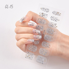 nail decoration, cute, nail decals, Flowers