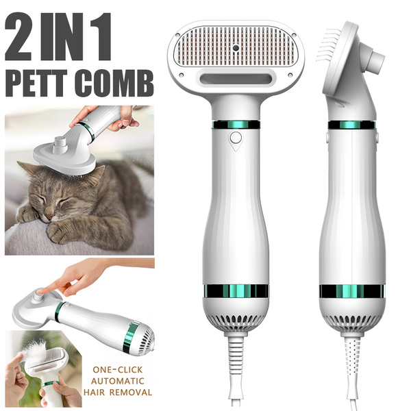Dog Dryer Dog Hair Dryer Grooming Comb Brush For Pet Hair Cat Fur