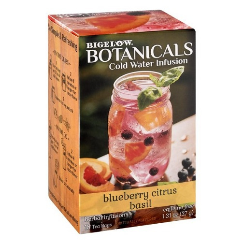 Bigelow Botanicals Cold Water Infusion Tea Blueberry Citrus Basil | Wish