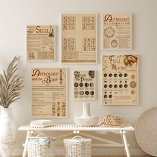 Magic, Decor, art, astrologymoonphasesprint