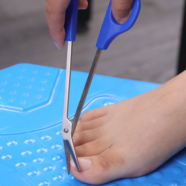 1pc Long Reach Toe Nail Scissor Easy Grip Pedicure Trim Chiropody Clipper  Manicure Trimmer for disabled Cutter 20cm('') | Wish