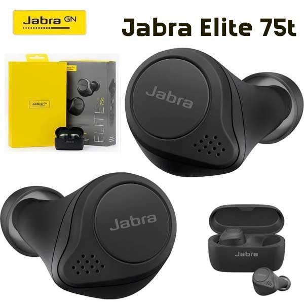 100% original Jabra Elite 75t Bluetooth 5.0 Earbuds True Wireless