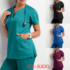 blouse, medicalclothe, careworker, withpocket