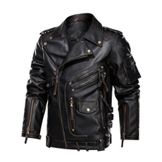 motorcyclejacket, bikerjacket, Fashion, leather