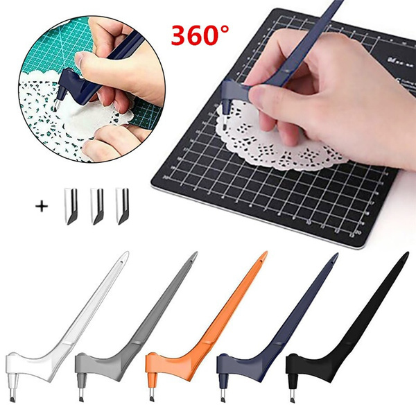 360-Degree Craft Cutting Tools Gyro-Cut Craft Cutting Tool, Precision Art  Knife Cutter, Paper-Cutting, Stencil (1Pcs)