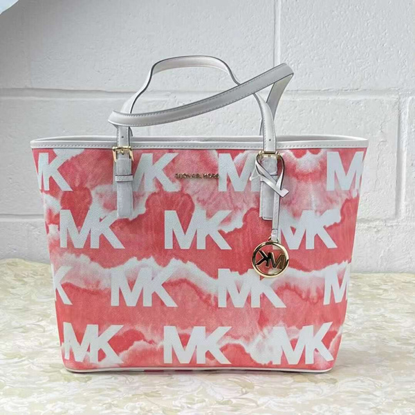 jet set travel medium shibori print logo tote bag