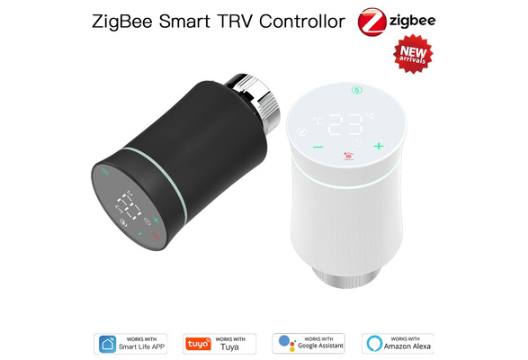 MOES ZigBee 3.0 TRV Thermostat Tuya Radiator Actuator Valve Smart